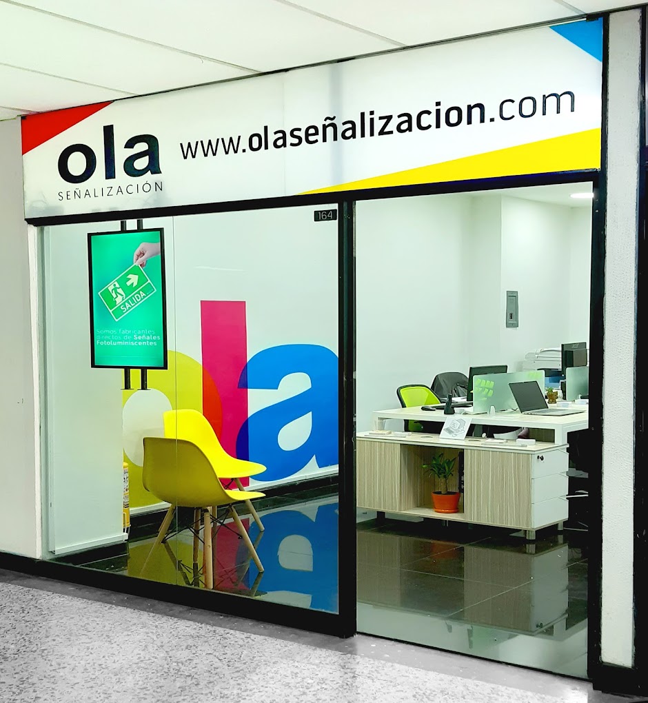 Fotografía del espacio anterior de OLA Señalización