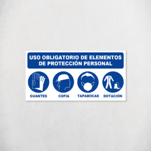 AVISO USO EPP