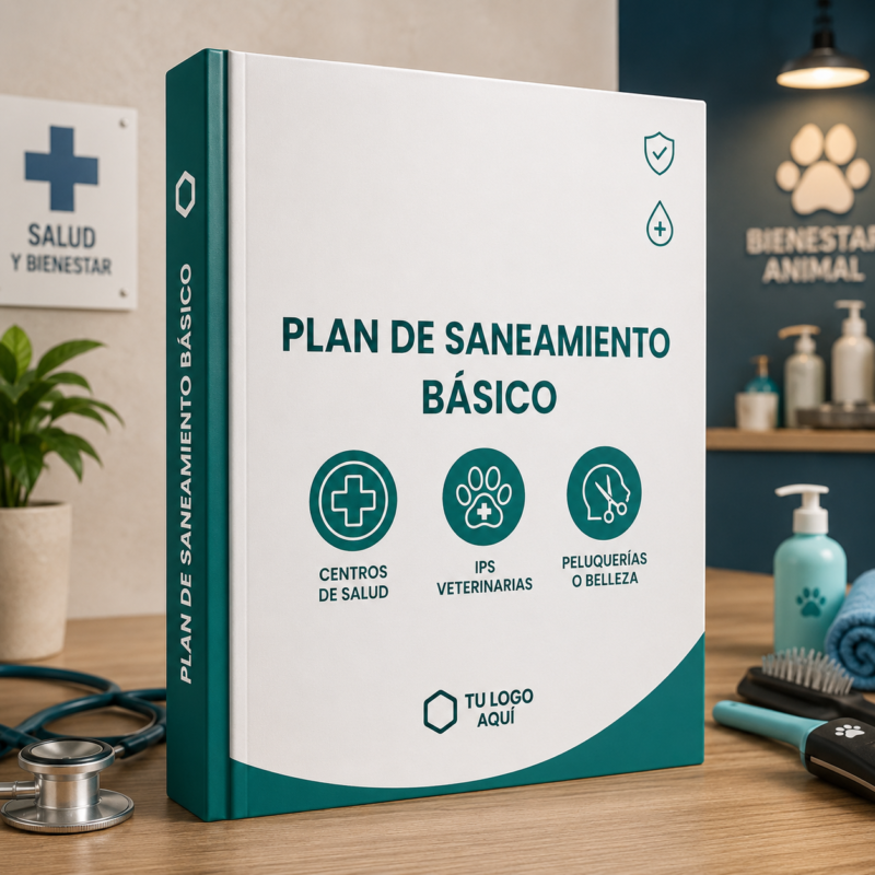 PLAN DE SANEAMIENTO BÁSICO (Incluye planos evacuación, y sanitario)