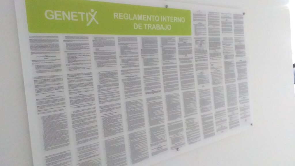 CARTELERA REGLAMENTO INTERNO