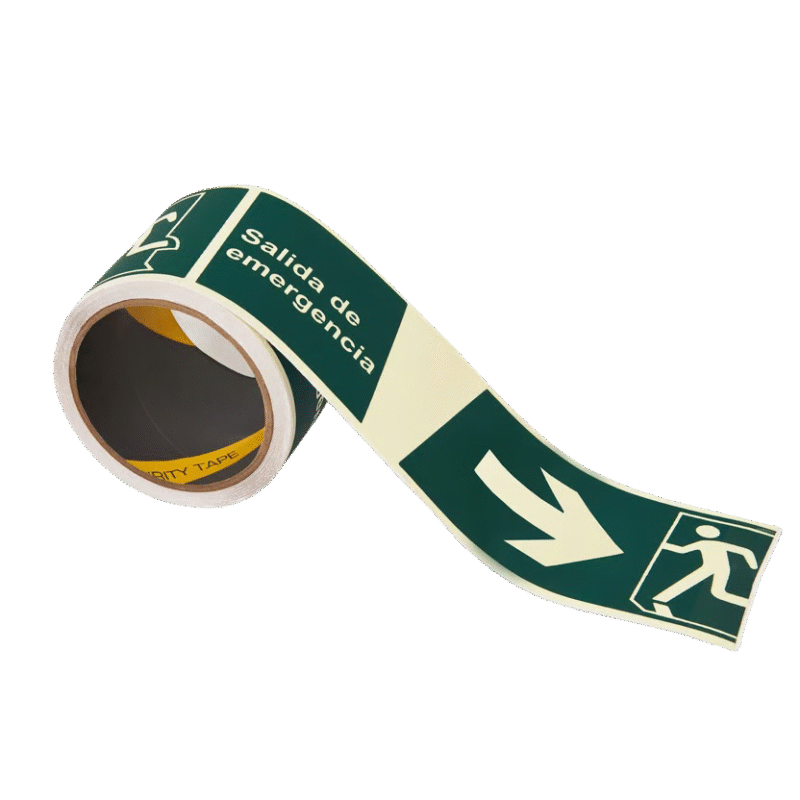 Cinta Fotolumiscente Personalizada Evacuación